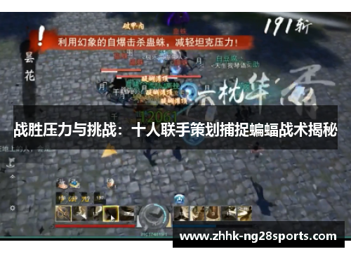战胜压力与挑战：十人联手策划捕捉蝙蝠战术揭秘